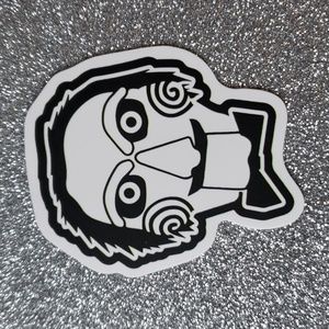 HORROR MOVIE waterproof sticker Saw Jigsaw